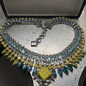 Elegant Multicolor Statement Necklace